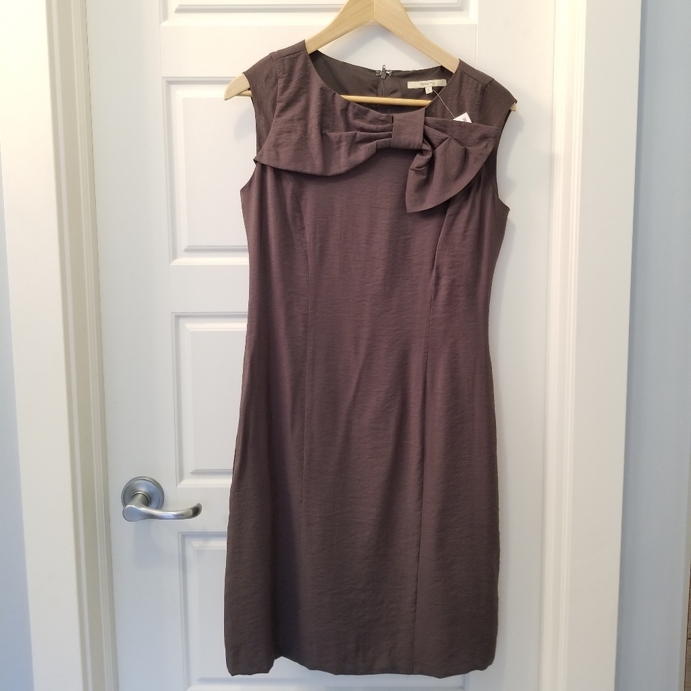 RW&Co brown fitted sheath dress 🇨🇦